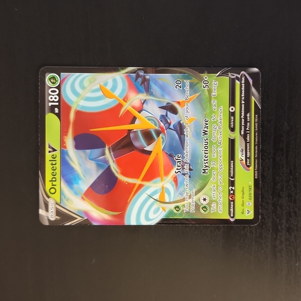 Orbeetle V 20/185 Full Art (NM)!